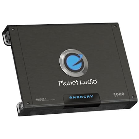 Planet Audio 1600W Mosfet 4-Channel Anarchy Series Power Car Amplifier AC1600.4